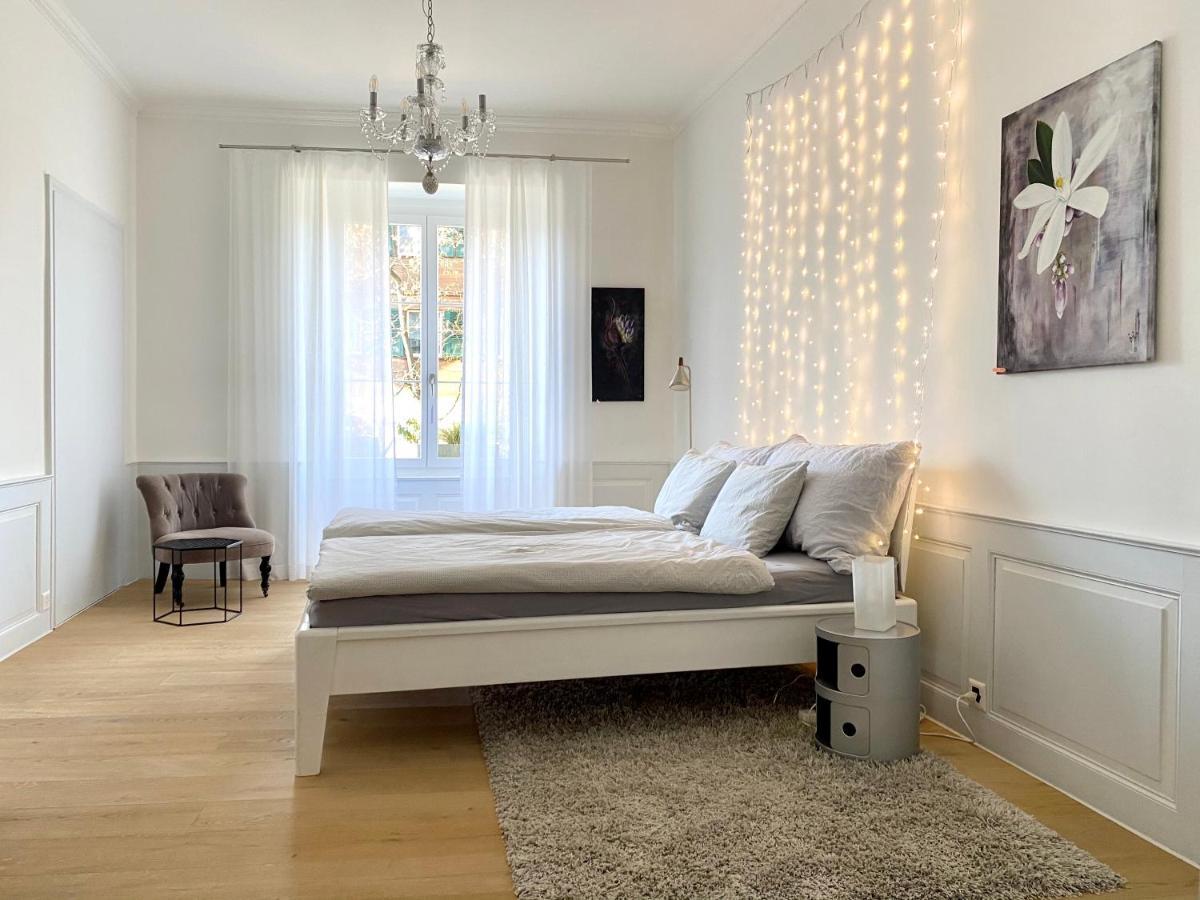 Beautiful Studio In A Villa From 18Th Century Thun Eksteriør billede