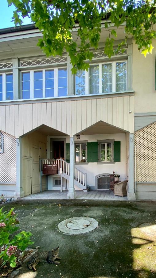 Beautiful Studio In A Villa From 18Th Century Thun Eksteriør billede